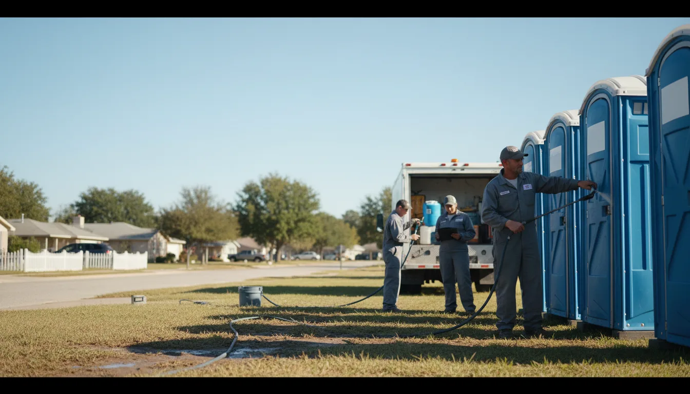 Long-Term Portable Toilet Rental in Kilbourne, LA near me